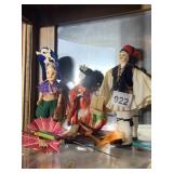 VTG INTERNATIONAL COSTUME DOLLS, INCLUDES