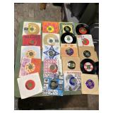 VTG 45 RPM VINYL RECORDS, ASSORTED ARTISTS, INCL.