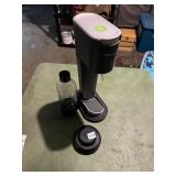 SODASTREAM SODA MAKER, BLACK, W/ CARBONATING