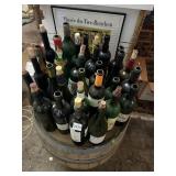 ASSORTED WINE BOTTLES, EMPTY (24).