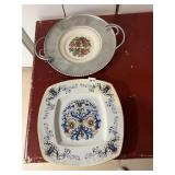 FARBERWARE WROUGHT ALUMINUM SERVING TRAY W/