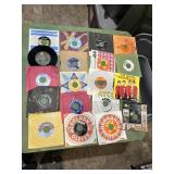 VTG 45 RPM VINYL RECORDS, VARIOUS ARTISTS, LABELS