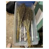 GOLD GLITTERED LIGHT-UP BRANCHES W/ BATTERY