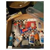 ASSORTED CRAFT SUPPLIES INCL ELMER