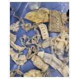 VTG LACE AND TEXTILE ASSORTMENT, INCLUDES