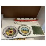 MAGNANELLI GUBBIO ITALIAN CERAMIC SERVING PC (5),