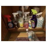 ASSORTED CLEANING SUPPLIES W/ OXICLEAN, METHOD,