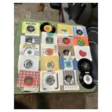 VTG 45 RPM VINYL RECORDS, VARIOUS ARTISTS, LABELS