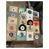ASSORTED VTG 45 RPM VINYL RECORDS (20), VARIOUS