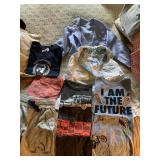 ASSORTED BOYS CLOTHING, INCL COLUMBIA SHIRT,