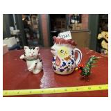 VIETRI ITALIAN CERAMIC ROOSTER PITCHER, CERAMIC
