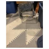 PLASTIC STORAGE BASKET, CLEAR PLASTIC STORAGE