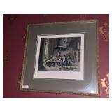 VTG ENGRAVING, THE QUEEN OF THE VINEYARD, AFTER