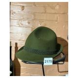 ANTON PICHLER GRAZ VTG WOOL FELT HAT, GREEN,