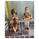 ROYAL WORCESTER PORCELAIN FIGURINES, SATURDAY
