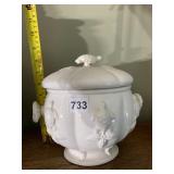 ITALIAN CERAMIC TUREEN, TURTLE MOTIF, HAND MADE