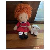 ANNIE PLUSH DOLL AND LAMB PLUSH (2).