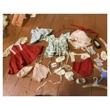 VTG DOLL CLOTHING AND ACCESSORIES, INCLUDES