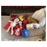 IDEAL SNOOPY PLUSH FIGURES (2), FABRIC SNOOPY