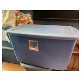 STERILITE 30 GALLON STORAGE BIN, PLASTIC