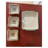 MERIDIANA CERAMICHE ITALIAN POTTERY SERVING