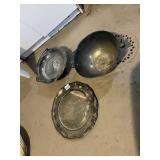 SILVER-PLATE SERVING PIECES, INCLUDES WILCOX