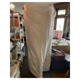 VTG TEXTURED DUVET COVER, BUTTON CLOSURE.