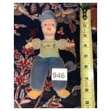 VTG CLOTH DOLL W/ BERMUDA TAG, FABRIC