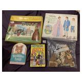 VTG WILLIAMSBURG COLONIAL DOLLS SETS, BEDTIME