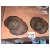 NATURAL WOOD SLICE COASTERS (2).