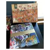 ASSORTED JIGSAW PUZZLES, INCLUDES CHRISTIAN