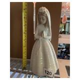NAO BY LLADRO PORCELAIN FIGURINE, YOUNG GIRL IN