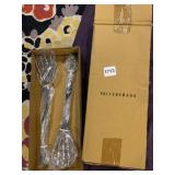 POTTERY BARN SKELETON HANDS, DECORATIVE HALLOWEEN