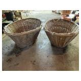 LARGE WOVEN BASKETS