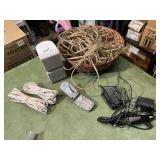 BOSE SPEAKERS, FLIP PHONE, CHARGERS, SPEAKER