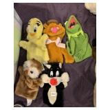 VTG MUPPETS HAND PUPPETS, INCLUDES KERMIT,