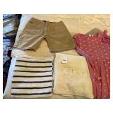 SANCTUARY CLOTHING SHORTS, GAP KIDS DRESS,