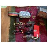 ASSORTED EYEWEAR AND CASES, INCLUDES A.J. MORGAN