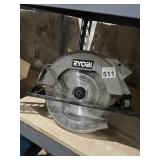 RYOBI CIRCULAR SAW, 7-1/4 IN, 20 TOOTH