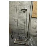 CLOSETMAID WIRE SHELVING COMPONENTS, INCLUDES 8FT