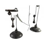 INDUSTRIAL STYLE DUAL PENDANT LIGHT FIXTURE,