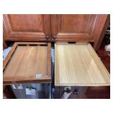 DANSK TEAK SERVING TRAY, TOTALLY BAMBOO SERVING