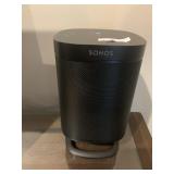 SONOS ONE SMART SPEAKER, BLACK FINISH, TOUCH