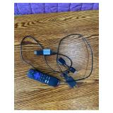 ROKU STREAMING STICK, MODEL 3800X, REMOTE, POWER