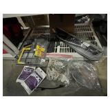 VICTOR MOUSE TRAPS, HACKSAW, ANTI-SLIP RUG GRIPS,