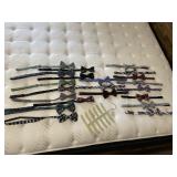 ASSORTED CLIP-ON AND ADJUSTABLE BOW TIES (30),