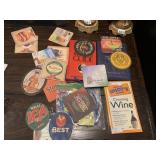 ASSORTED BREWERY COASTERS, POCKET IDIOT