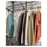 ASSORTED MENS CLOTHING INCL BANANA REPUBLIC