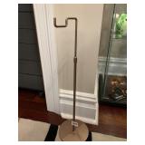 ADJUSTABLE METAL DOLL STAND, U-SHAPED SUPPORT,