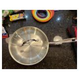 ALL- CLAD STAINLESS STEEL SAUTE PAN W/ CALPHALON